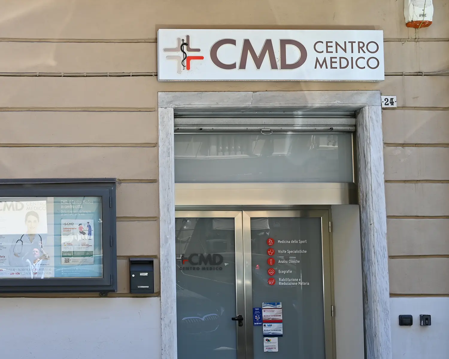 sede La Spezia Centro CMD Centor Medico.