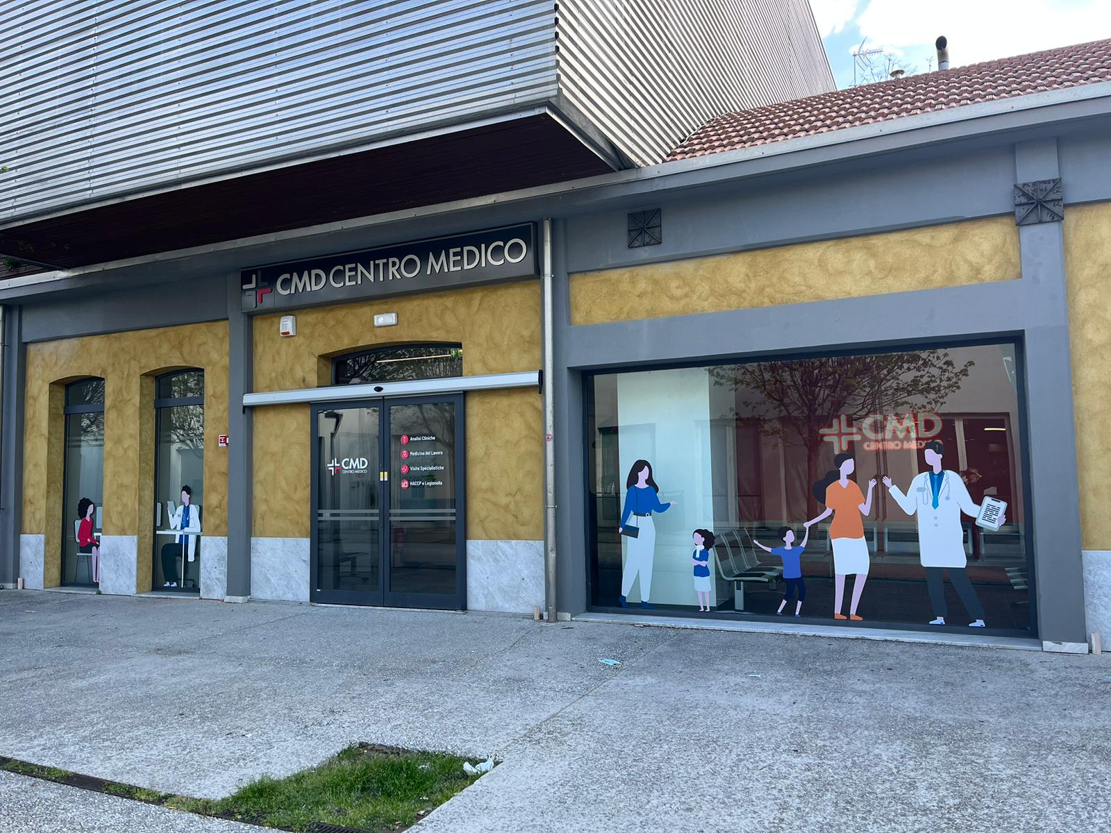 Esterno Sede - CMD Centro Medico Viale Pozzoli